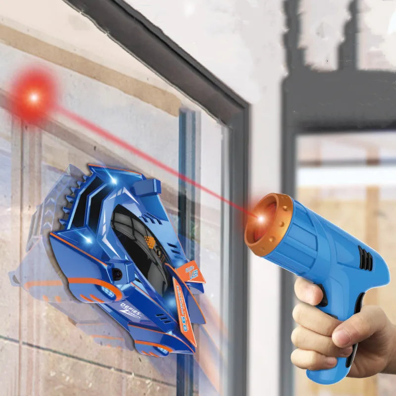 ClimbCar - Zdalnie Sterowany Samochód Akrobatyczny Wspinający się po Ścianach – Auto z Czujnikiem Podczerwieni, Pościgowe, Napęd na Cztery Koła, Zabawka dla Dzieci – Idealne na Prezent