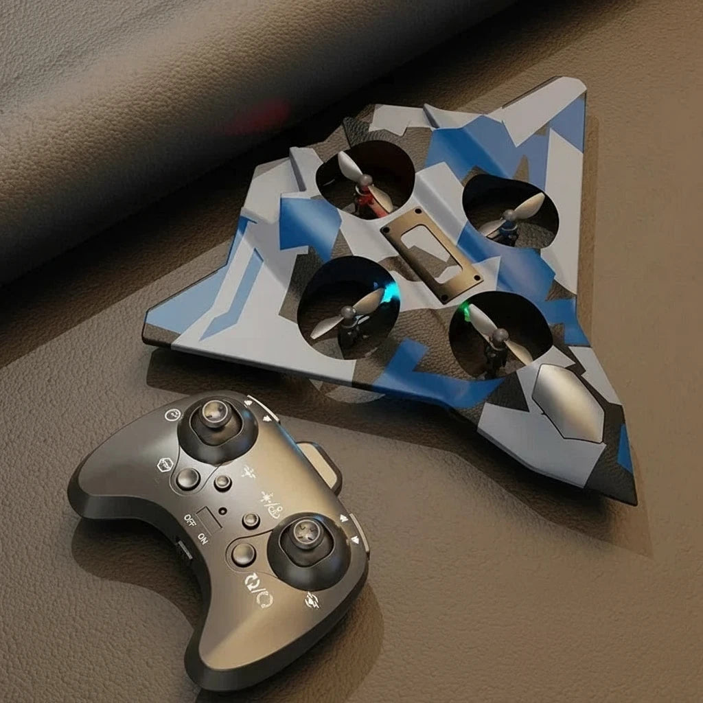 FlyFlipx - SAMOLOT ODRZUTOWY / ZABAWKA ZDALNIE STEROWANA / LED / 360 FLIP